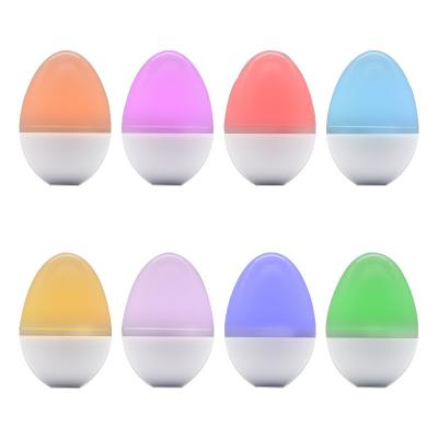 China ABS Color Changing Waterproof LED Egg Night Light / Egg Shaped LED Mood Lights for sale