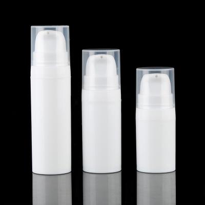 China PP Bottle 5ml 10ml 15ml Cosmetic Airless Dispenser Eye Cream Bottle Lotion Pump Bottle for sale