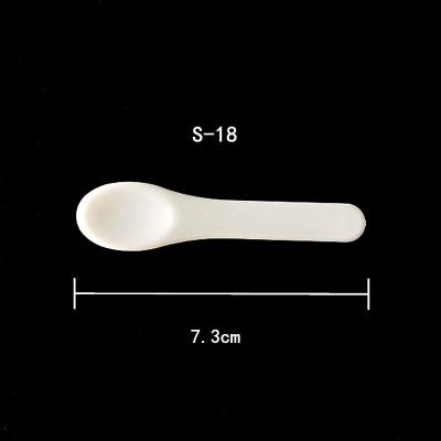 China WhiteFace eye cream creams glass jar with high quality cosmetic plastic mask spoon spatula facial spatula for sale