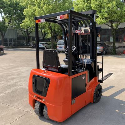 China High Efficiency 1000kgs 1500kgs 3 Wheel Electric Forklift for sale