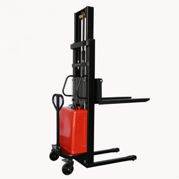 China Hotels China Cheap Price 1500kg/1.5 Ton Lightweight Semi Electric Pallet Stackers for sale