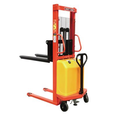 China Hotels China Best Selling Semi Electric Hand Forklift for sale