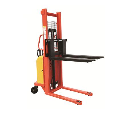 China Low price china hotels lightweight semi electric 1.5 ton pallet stackers for sale for sale