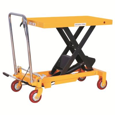 China China hotel mini 150kg 500kg hydraulic scissor lift tables / hydrolic lift table 1 ton 2 ton mechanism for sale