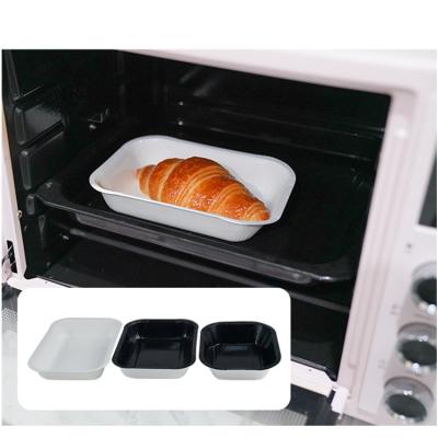 China -18Â oven safe; ° at +220Â ° for up to 40 minutes food tray packaging disposable serving trays food magazine for sale