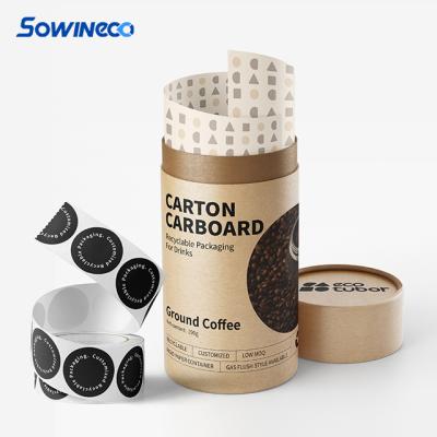 China Alternative to Wholesale Plastic Round Kraft Paper Tube Packaging for Tea Biodegradable Cardboard Paper Tube for sale