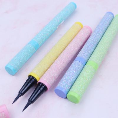 China Waterproof Water Activated Eyelash Adhesive No Logo Colorful Magnetic Eyelash Eyeliner Pen Eyeliner Sticker Cruelty Free for sale