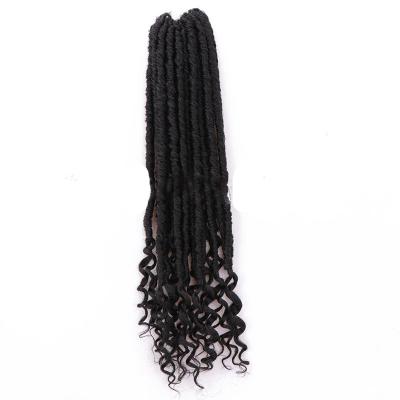 China 2022 other new European and American wigs crochet African dirty braid hollow braid for sale