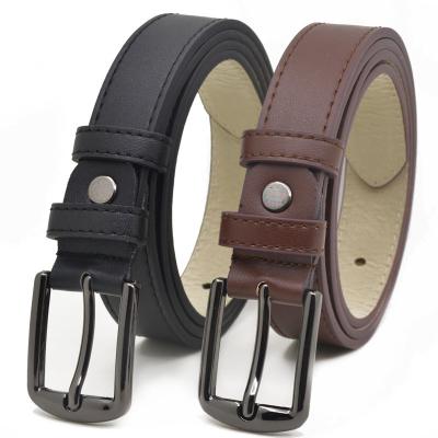 China 2022 Leisure Fashion Custom Kids 2.3cm Width Jeans Uniform PU Leather Children Belts Designers for sale