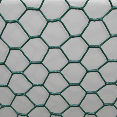 China Hexagonal Fence Wire Mesh Plastic PVC Coated Chicken Wire Mesh for sale