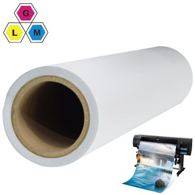 China Customize Repositionable Inkjet Media Peel And Stick Wallpaper Rolls For Printing for sale