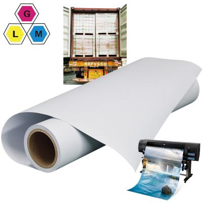 China Inkjet Printing Removable Self Adhesive Sign / Wallpaper Fabric for sale