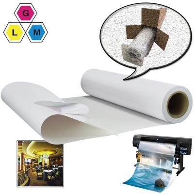 China Wholesale Self Adhesive Waterproof Printable Vinyl Sheet Wallcovering PVC/Vinyl Custom Inkjet Vinyl Stickers for sale