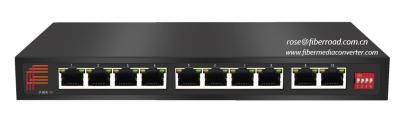 China 8 x 10/100/1000Base-TX + 2 x-Gigabit SFP-Faser-Schalter mit PoE optional zu verkaufen