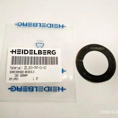 China ZD.200 747 die 01 00 Heidelberg de Snijmachinewiel Stahl van het Schijfmes Messen In orde makend Blad scheurt Te koop