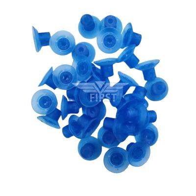 Cina Color blu poli e gomma aspiratore per la macchina di taglio 32 * 18mm alto aspiratore piedi in vendita