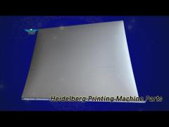 Steel Heidelberg Printing Machine Parts Transfer Cylinder Jacket Impression / Roughness