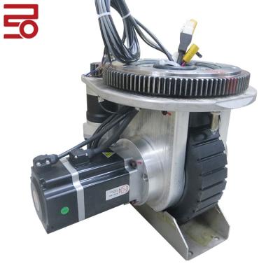 China Machinery Repair Shops 70m/min Speed ​​AGV Drive Walking Wheel With Drive Motor for sale