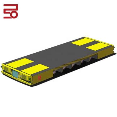 China Hotels Rail Transfer Car AGV Customized Electric Remote Control 5000KG Loading Capacity for sale