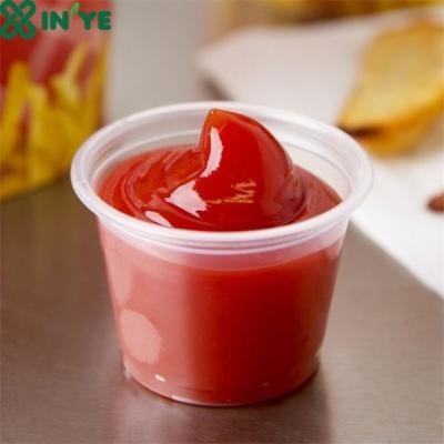 China Restaurant Eco - Friendly Heat Resistant Container Plastic Sauce Paper Cup for sale