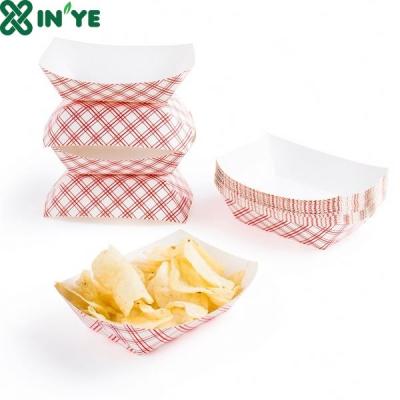 China Eco - Friendly Food Grade Sushi Biodegradable Paper Tray for sale