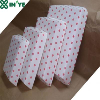 China Disposable Biodegradable Sushi Box Packaging Paper Food Tray With Lid for sale