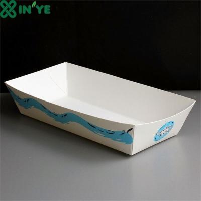 China Custom Disposable Logo Packing Sushi Paper Box Making From Lujo Packaging for sale