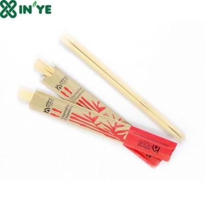 China Disposable Biodegradable Paper Chopsticks Sleeve for sale