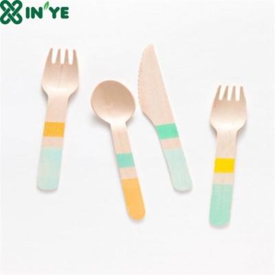 China Disposable Eco-friendly Birch Wood Eco-friendly Flat Wooden Sample Spoon Disposable Wooden Spoons for sale