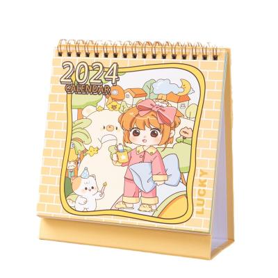 China Promotion Portable Fridge Sheets Whiteboard Custom Wall Daily Desk Calendar for sale