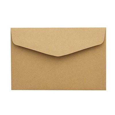 China Business Envelope Custom Size Plain Brown Envelope Packaging Kraft Paper Envelope With LOGO for sale