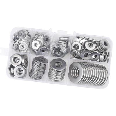 China 304 Stainless Steel Large Penny Fender Washers Assortment Set-M3, M4, M5, M6, M8, M10, M12 Stainless Steel for sale