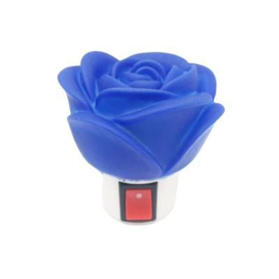 China Best Selling Modern OEM GL-W007 Cartoon Rose Lamp With Plug-in Night Light for sale