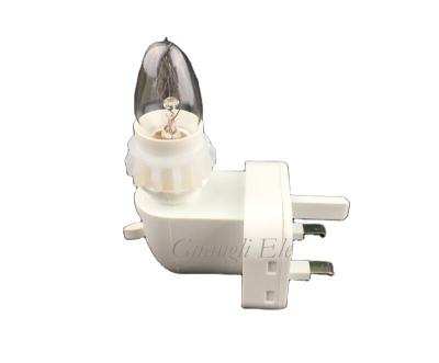 China High Quality BS ON-OFF Standard UK E14 Socket In Socket Switch Lamp Holder CE ROHS Lamp Base for sale