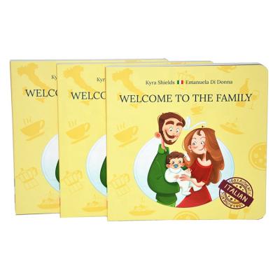 China paper & Cardboard Customized Board Books For Kids Baby Board Book Printing On Demand Printing Manufacturer for sale