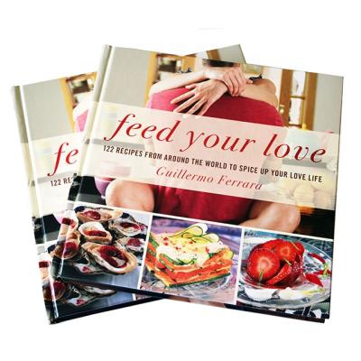 China paper & Paperboard Book Printing Hardcover Cooking Thick Book Dessert Books Printing Service for sale