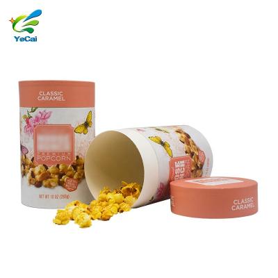 China Wholesale Price Recyclable Round Cardboard Tube Packaging Food Grade Superfood Paper Tube Box for sale