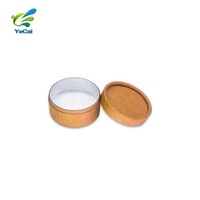 China Hot Selling Recycled Biodegradable Round Food Grade Kraft Paper Tube Box Cookies Candy Packaging Box for sale