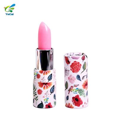 China Recyclable Cosmetic Paper Packaging Luxury Lip Balm Container Lip Gloss Tube Printed for sale