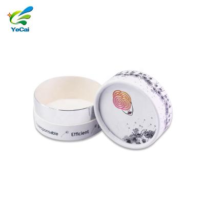 China Small Tube Lip Balm Cylinder Cardboard Jar Biodegradable Exquisite Paper Packaging For Face Cream for sale