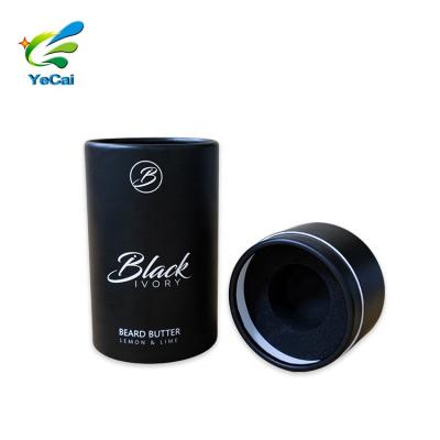 China Recycled Materials Recycled Materials Packaging Tube Perfume Custom Round Cardboard Box For 30ml 50ml Bottle for sale