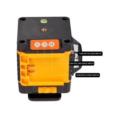 China 2022 hot sale low price universal construction site survey laser level wall sticking instrument 13*10*10.5CM for sale