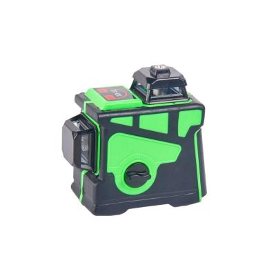 China China cheap 360 line 3d green light instrument laser degree 12 wall mounted level 14*10*13CM for sale