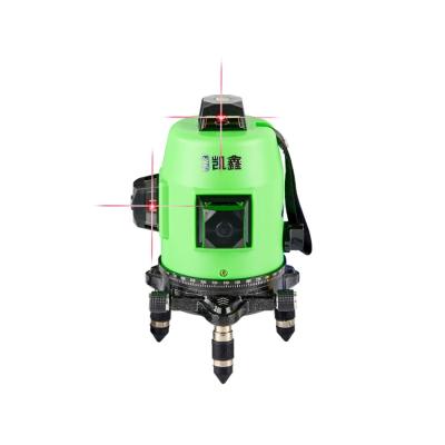 China Preferential intelligent 2022 laser leveling 5 line cross line 3d green light ceiling wall sticking instrument 13.5*12*20CM for sale