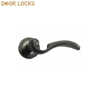 China Cheap Modern Wholesale 35mm-60mm Door Thickness Round Door Handle Lock for sale