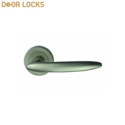 China Modern Chinese Manufacturer Sales Bathroom Zinc Alloy Lever Door Handle for sale