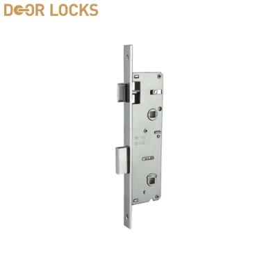 China Brass / Zinc Alloy Cheap Price Latch Security Single Door Lock Body For Aluminum Doors for sale