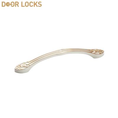 China Used in civil industries and home decoration wardrobe furniture custom zinc alloy decorative handle for sale