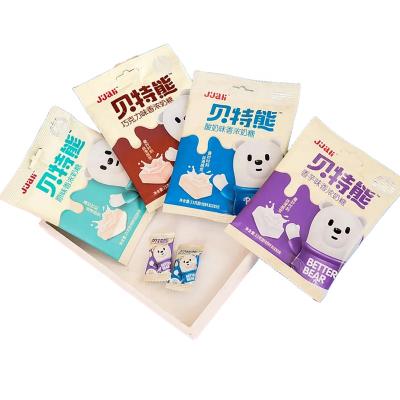 China Eat directly Milk candy taro chocolate yogurt candy soft gummy candy toffee caramel for sale