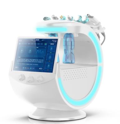 China TBG DEEP CLEANING 7 Laser Handles Smart Ice Blue RF Aqua Skin Rejuvenation Dermabrasion Hydro Ultrasonic Machine for sale